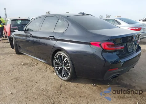 2022 BMW 530 I из США, поврежденный, VIN WBA53BH00NCK25762